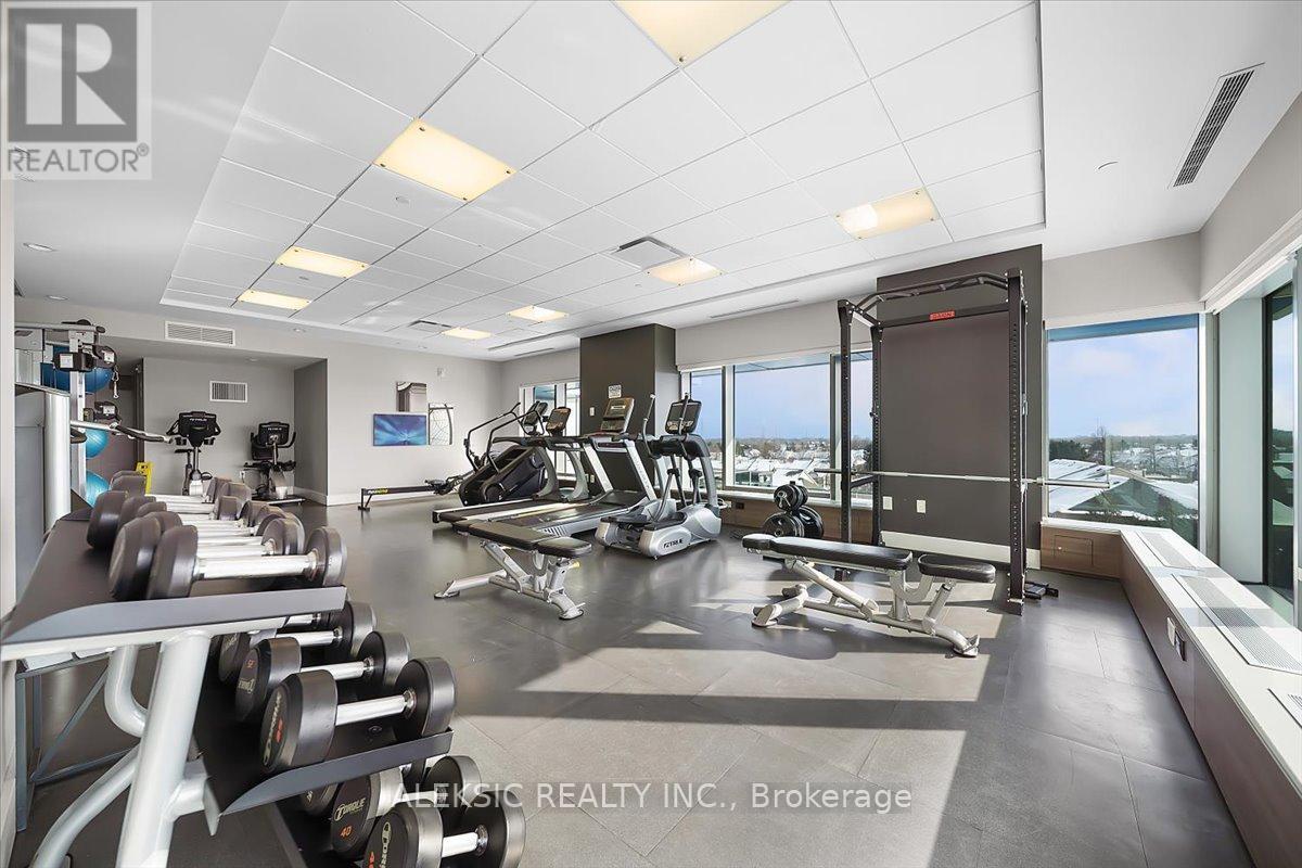 2203 - 2560 Eglinton Avenue, Mississauga, ON - Indoor Photo Showing Gym Room