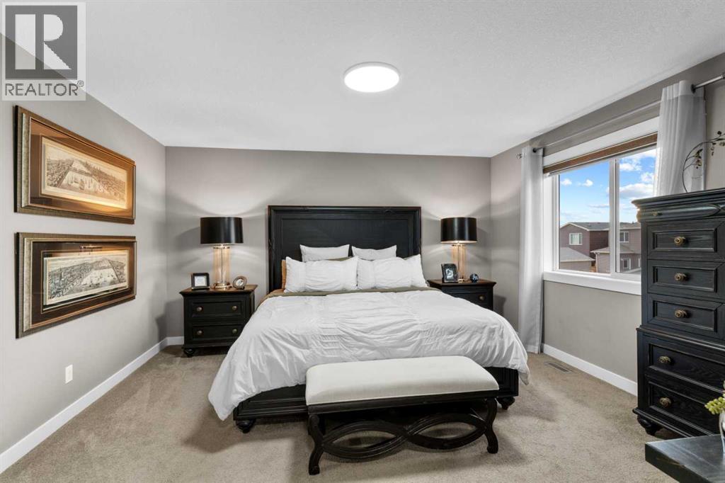 134 Cornerstone Circle Ne, Calgary, AB - Indoor Photo Showing Bedroom