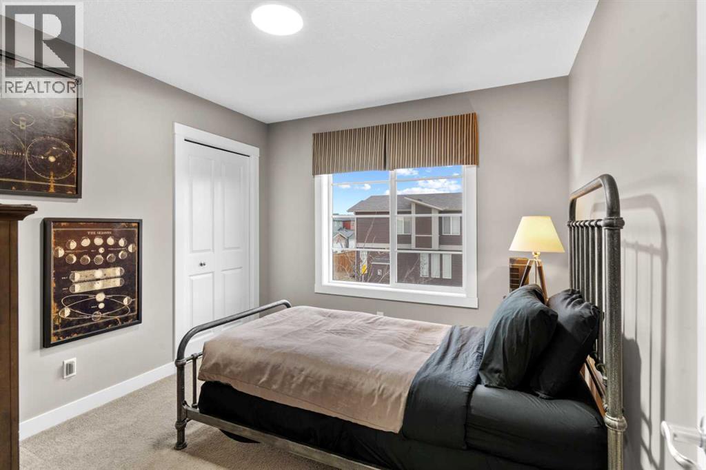 Bedroom 4 - 134 Cornerstone Circle Ne, Calgary, AB - Indoor Photo Showing Bedroom