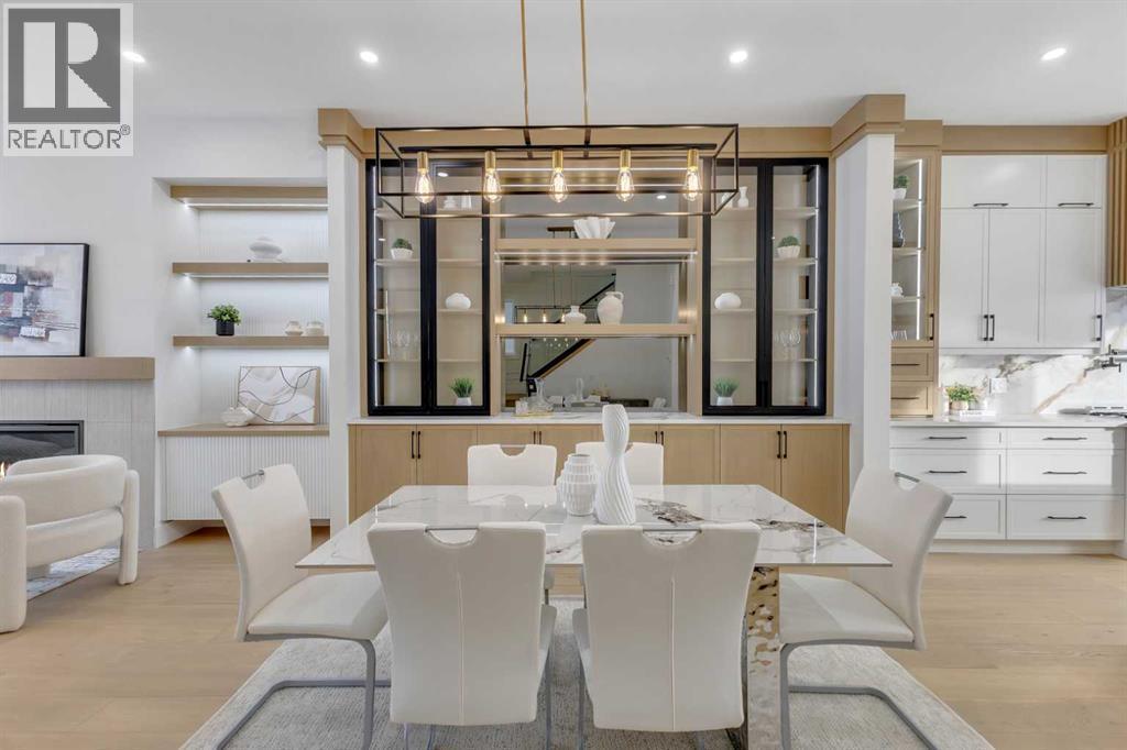 629 21 Avenue Nw, Calgary, AB - Indoor Photo Showing Dining Room
