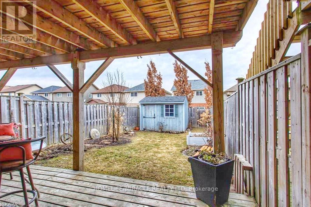 919 Zeller Crescent, Kitchener, ON - Outdoor With Deck Patio Veranda With Exterior