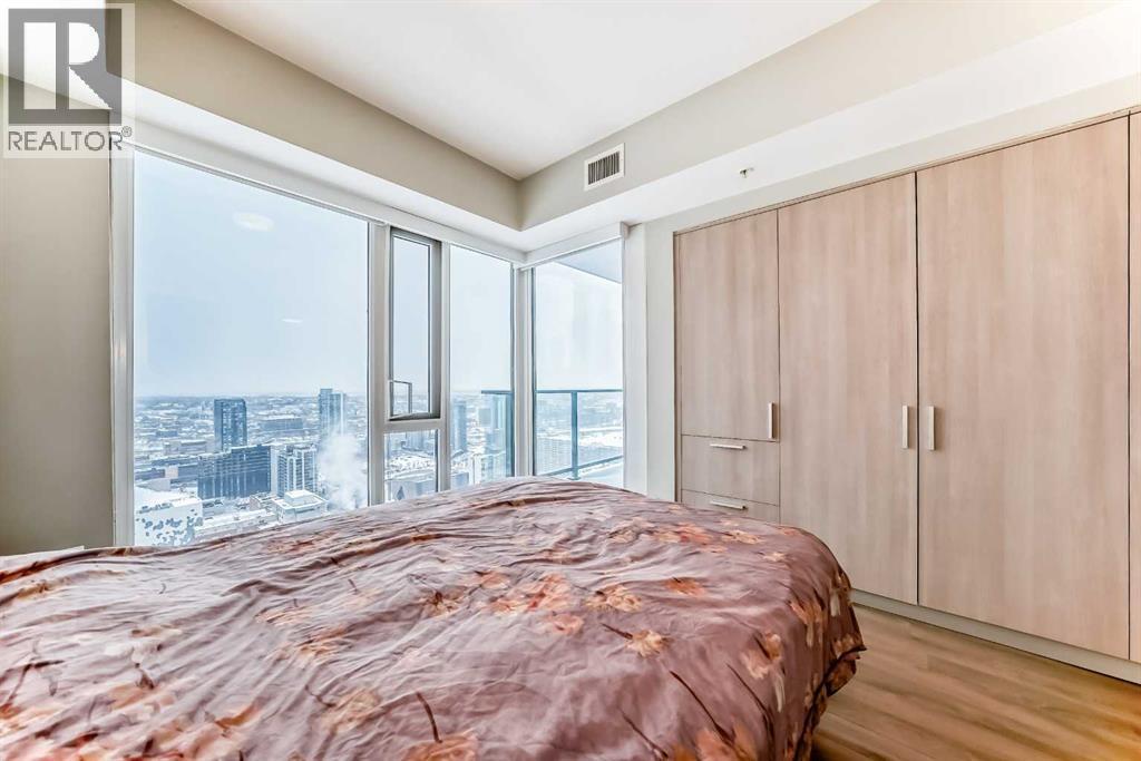 3402, 1122 3 Street Se, Calgary, AB - Indoor Photo Showing Bedroom