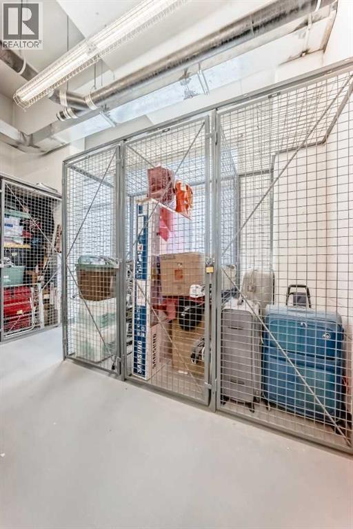 3402, 1122 3 Street Se, Calgary, AB - Indoor Photo Showing Garage