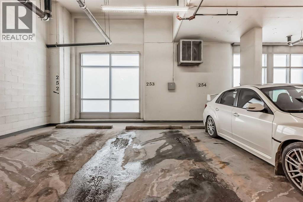 3402, 1122 3 Street Se, Calgary, AB - Indoor Photo Showing Garage