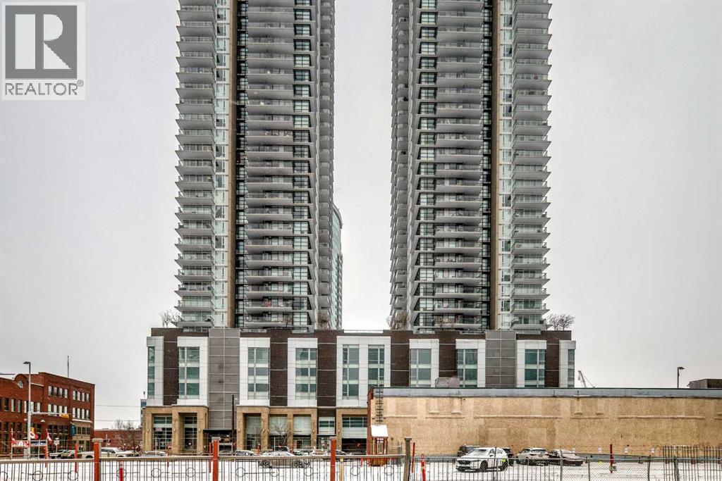 3402, 1122 3 Street Se, Calgary, AB - Outdoor With Facade