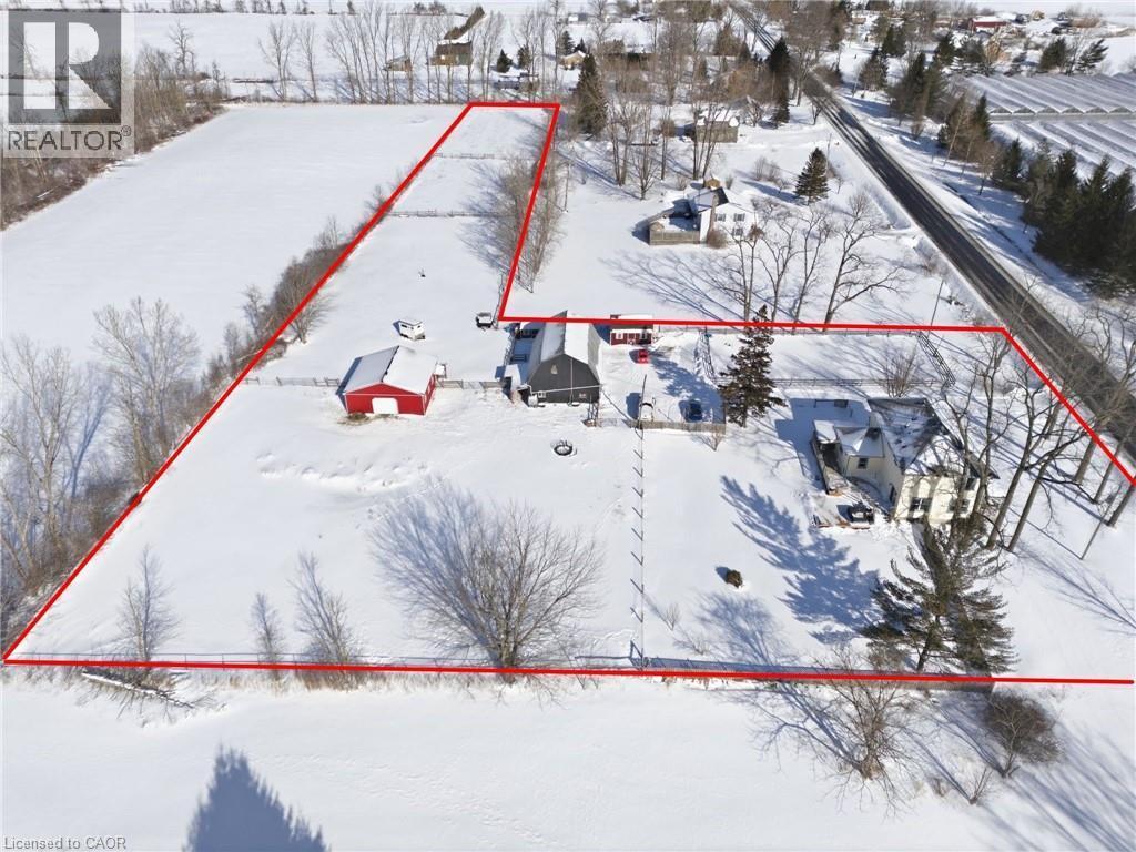 boundaries highlighted - 211 Robinson Road, Dunnville, ON - Outdoor With View