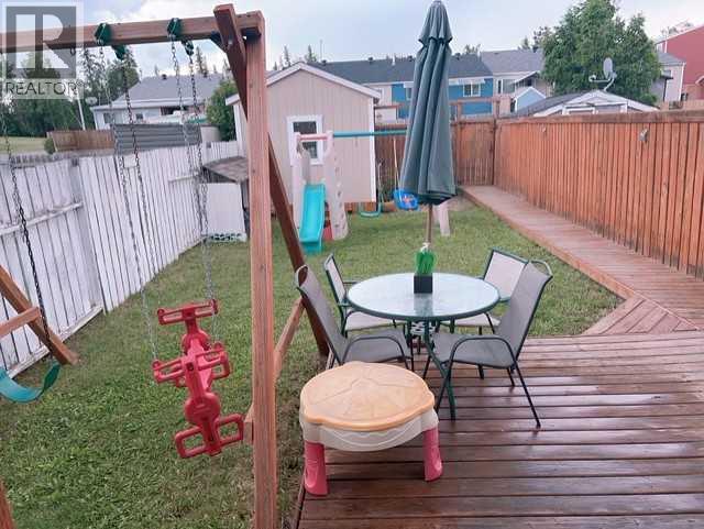 Summer pictures - 109 Ross Street, Fort Mcmurray, AB - Outdoor With Deck Patio Veranda With Exterior