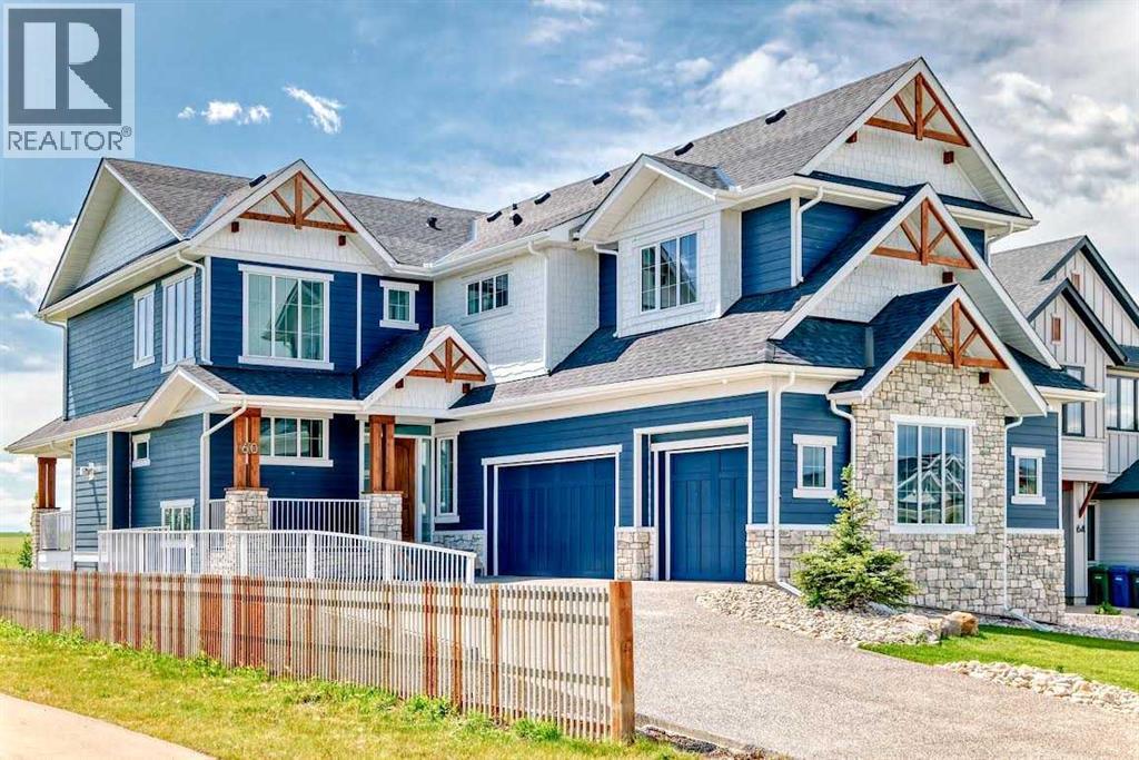 60 Junegrass Terrace, Rural Rocky View County, AB - Outdoor With Facade