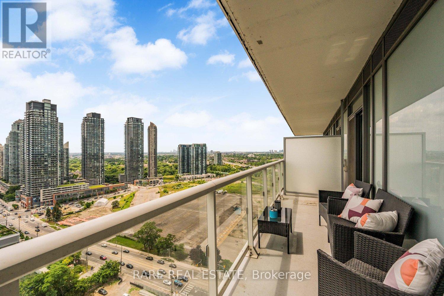 2404 - 56 Annie Craig Drive, Toronto, ON - Outdoor With Balcony With View With Exterior