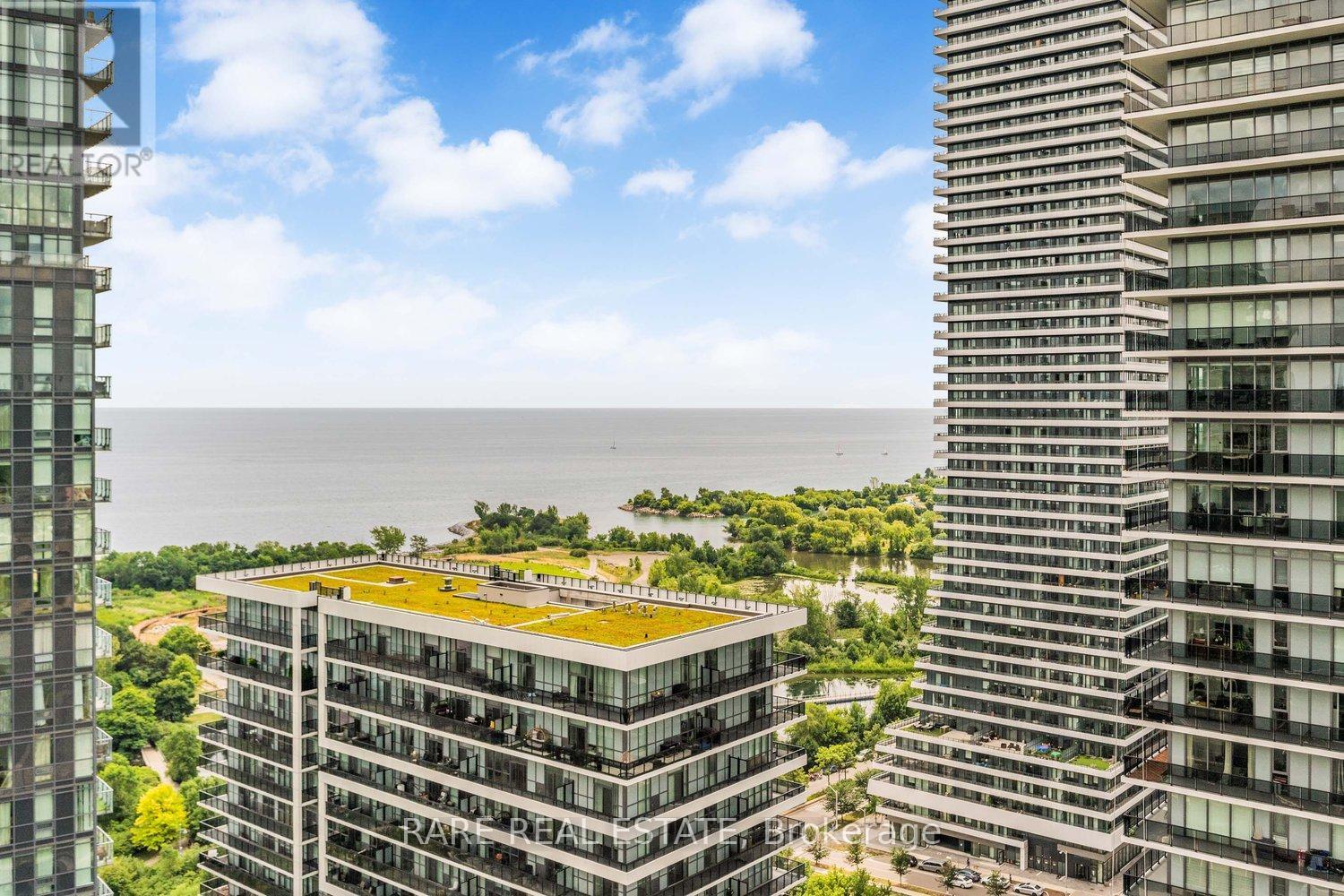 2404 - 56 Annie Craig Drive, Toronto, ON - Outdoor With Body Of Water