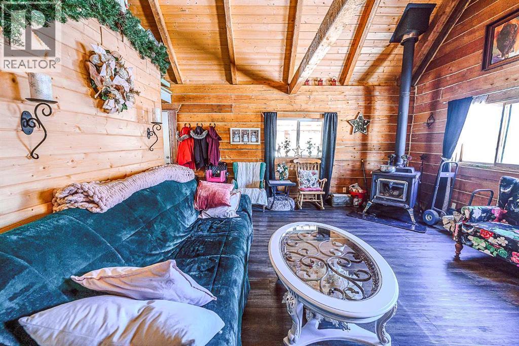 11401 800 Township, Rural Saddle Hills County, AB - Indoor With Fireplace