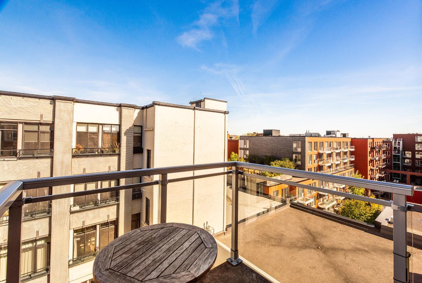 Balcony - 674-855 Rue Irène, Montréal (Le Sud-Ouest), QC - Outdoor With Exterior