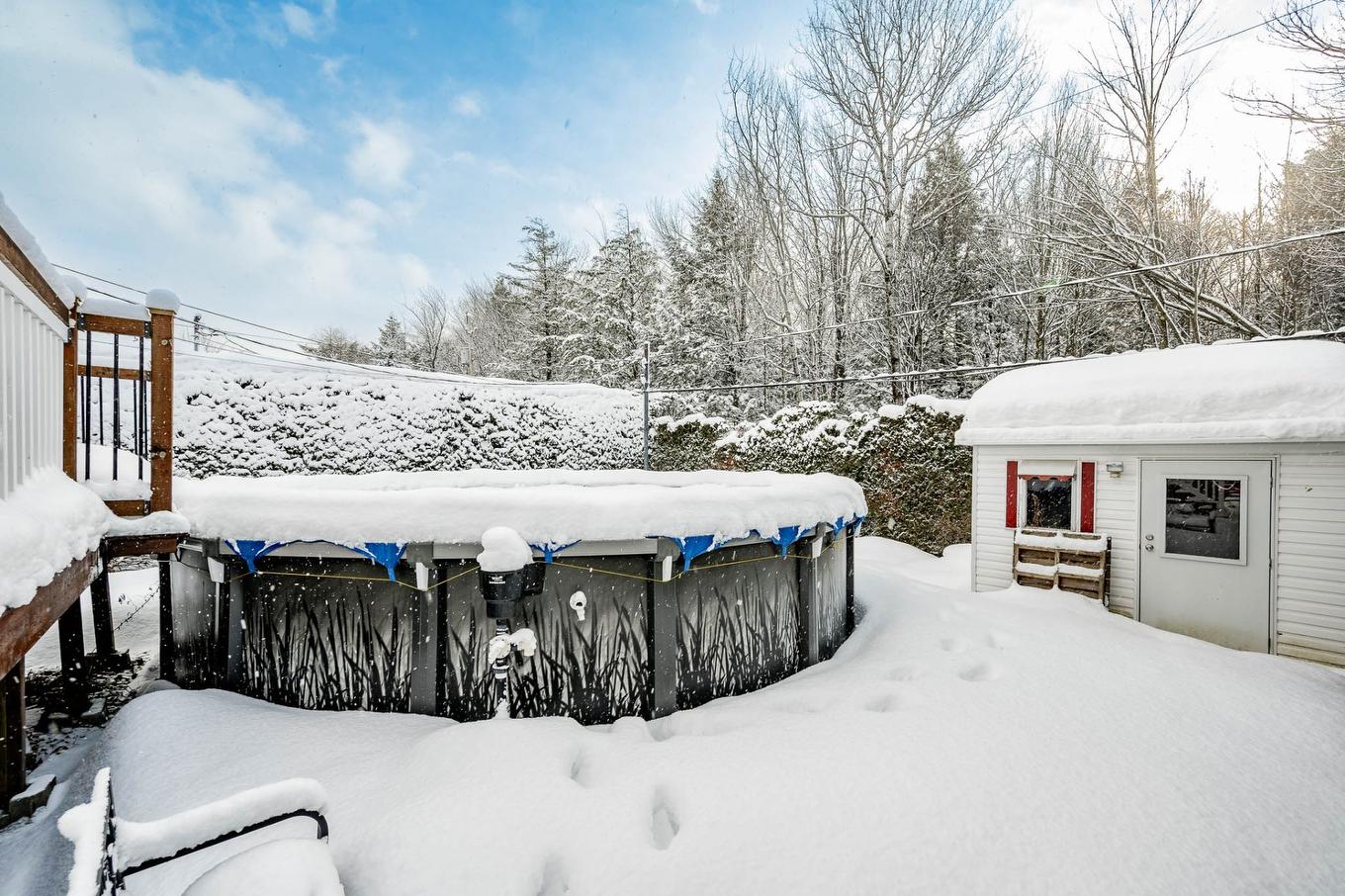 Piscine - 5442 Rue Hériot, Sherbrooke (Brompton/Rock Forest/Saint-Élie/Deauville), QC - Outdoor