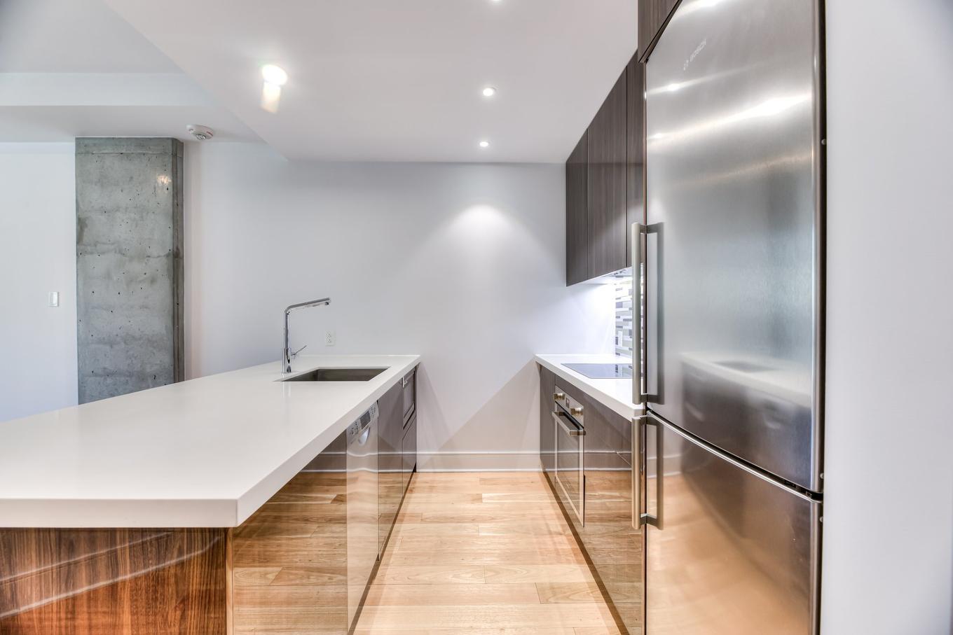 Kitchen - 808-1188 Av. Union, Montréal (Ville-Marie), QC - Indoor