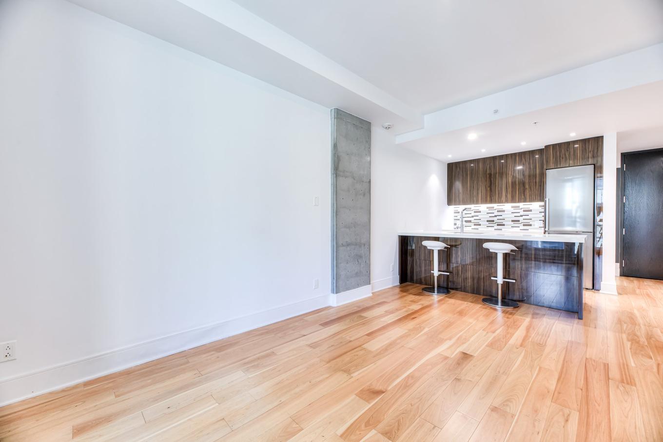 Living room - 808-1188 Av. Union, Montréal (Ville-Marie), QC - Indoor Photo Showing Kitchen