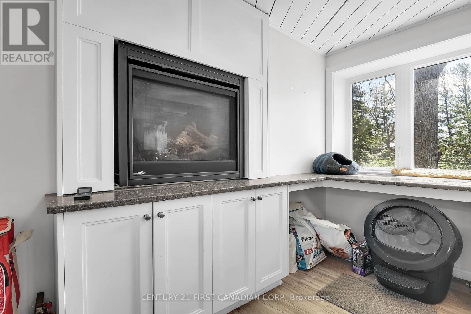 23992 Denfield Road, Middlesex Centre (Denfield), ON - Indoor With Fireplace