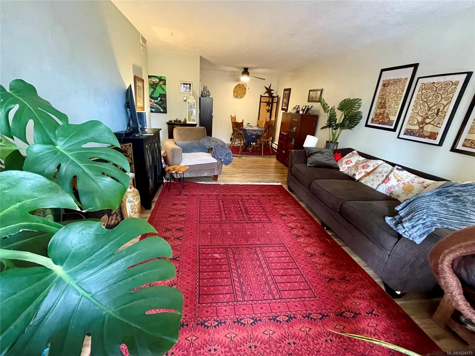 205-377 Dogwood St, Campbell River, BC - Indoor Photo Showing Living Room