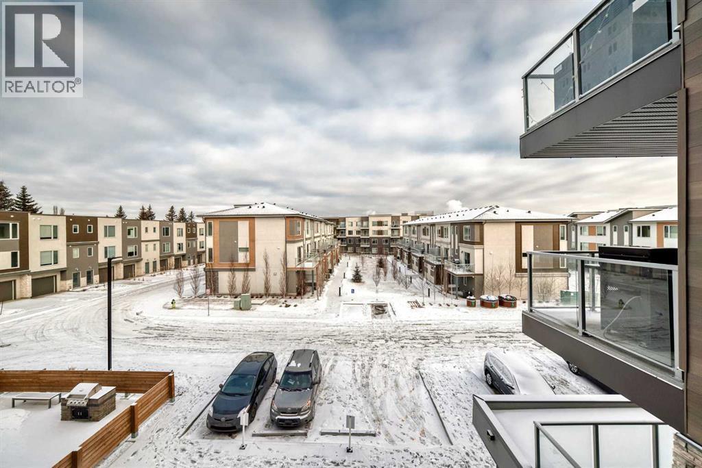 316, 200 Shawnee Square Sw, Calgary, AB - Outdoor With Balcony
