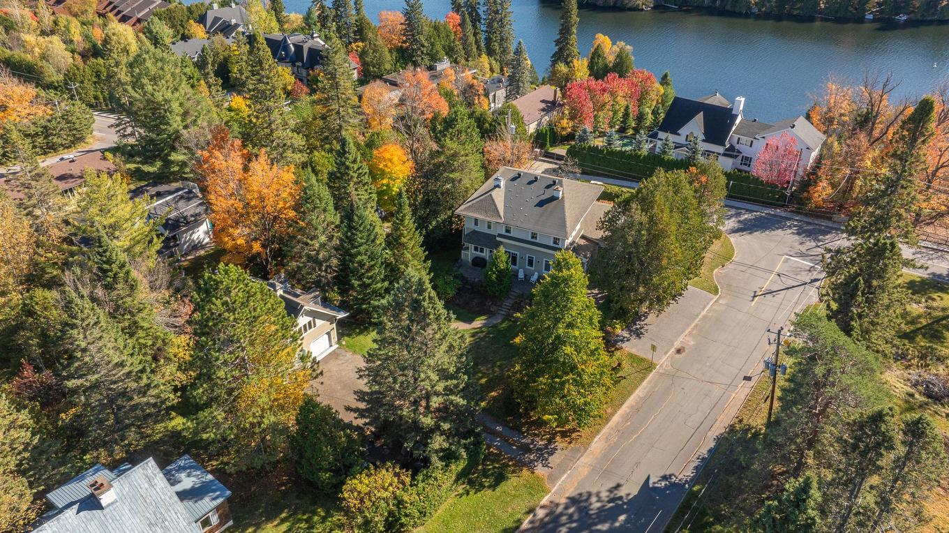 Photo aérienne - 169 Ch. Du Tour-Du-Lac, Sainte-Agathe-Des-Monts, QC - Outdoor With Body Of Water With View
