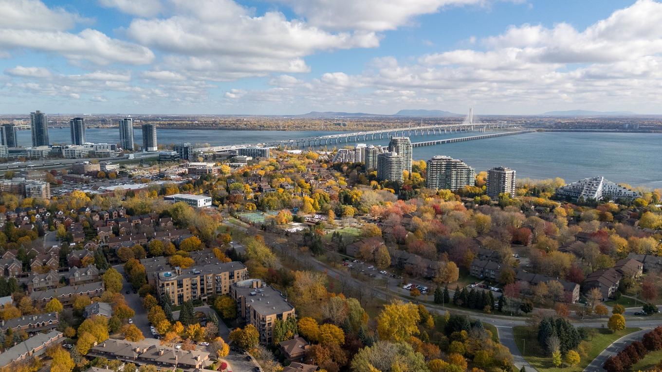 Photo aérienne - 508 Rue De La Noue, Montréal (Verdun/Île-Des-Soeurs), QC - Outdoor With Body Of Water With View