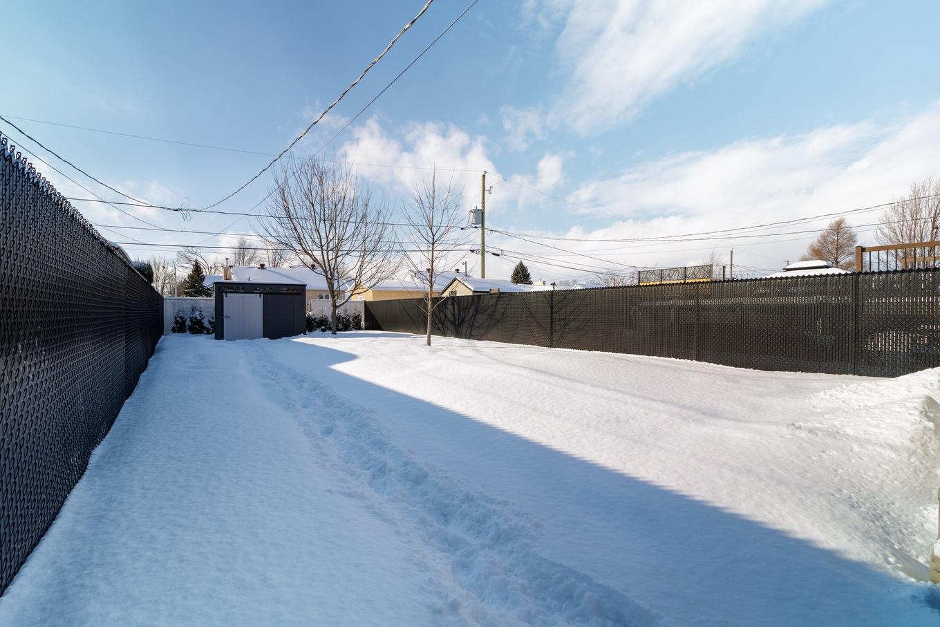 Backyard - 771 Rue Gosselin, Salaberry-De-Valleyfield, QC - Outdoor