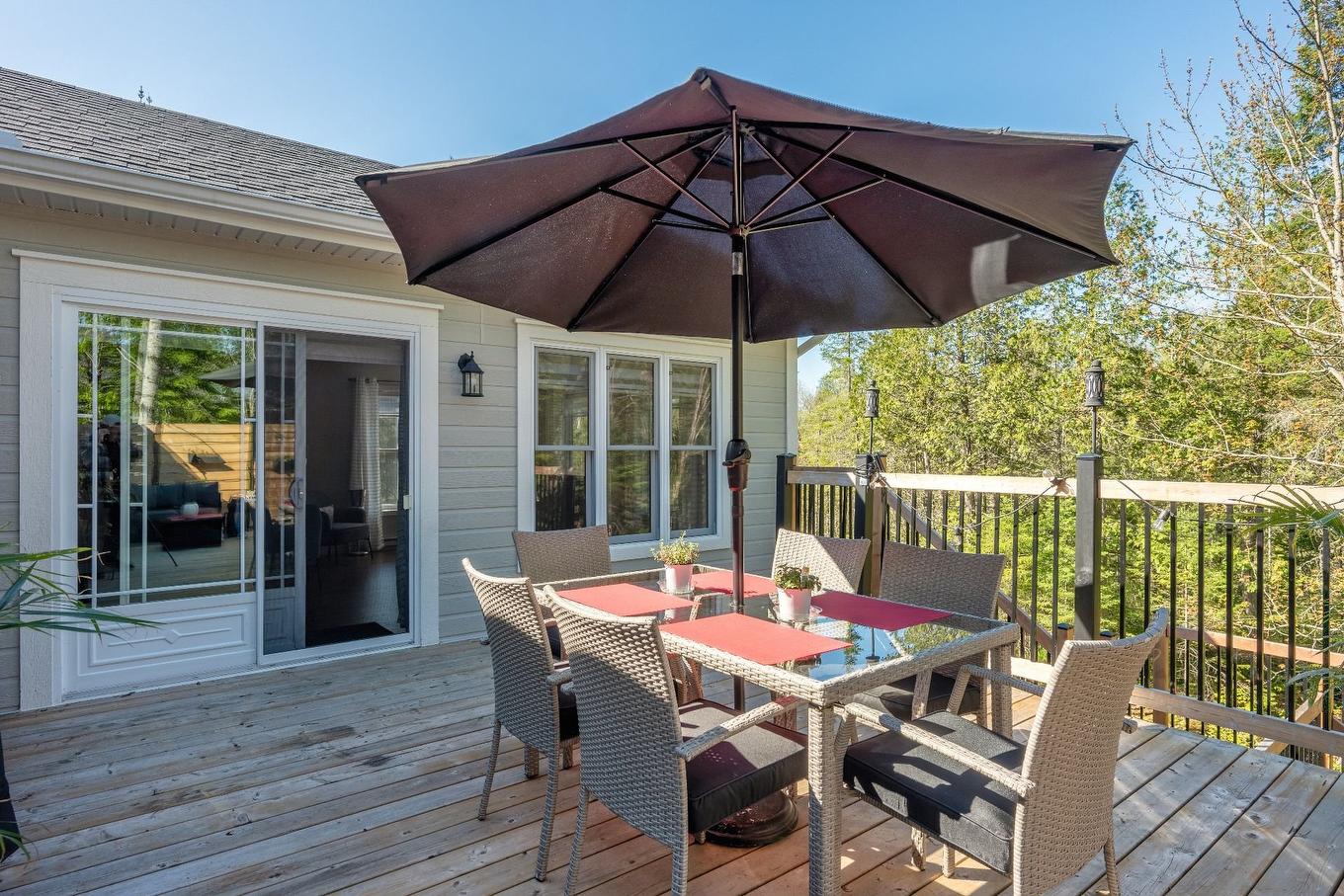 Balcon - 79 Ch. De La Baie, Mont-Blanc, QC - Outdoor With Deck Patio Veranda With Exterior