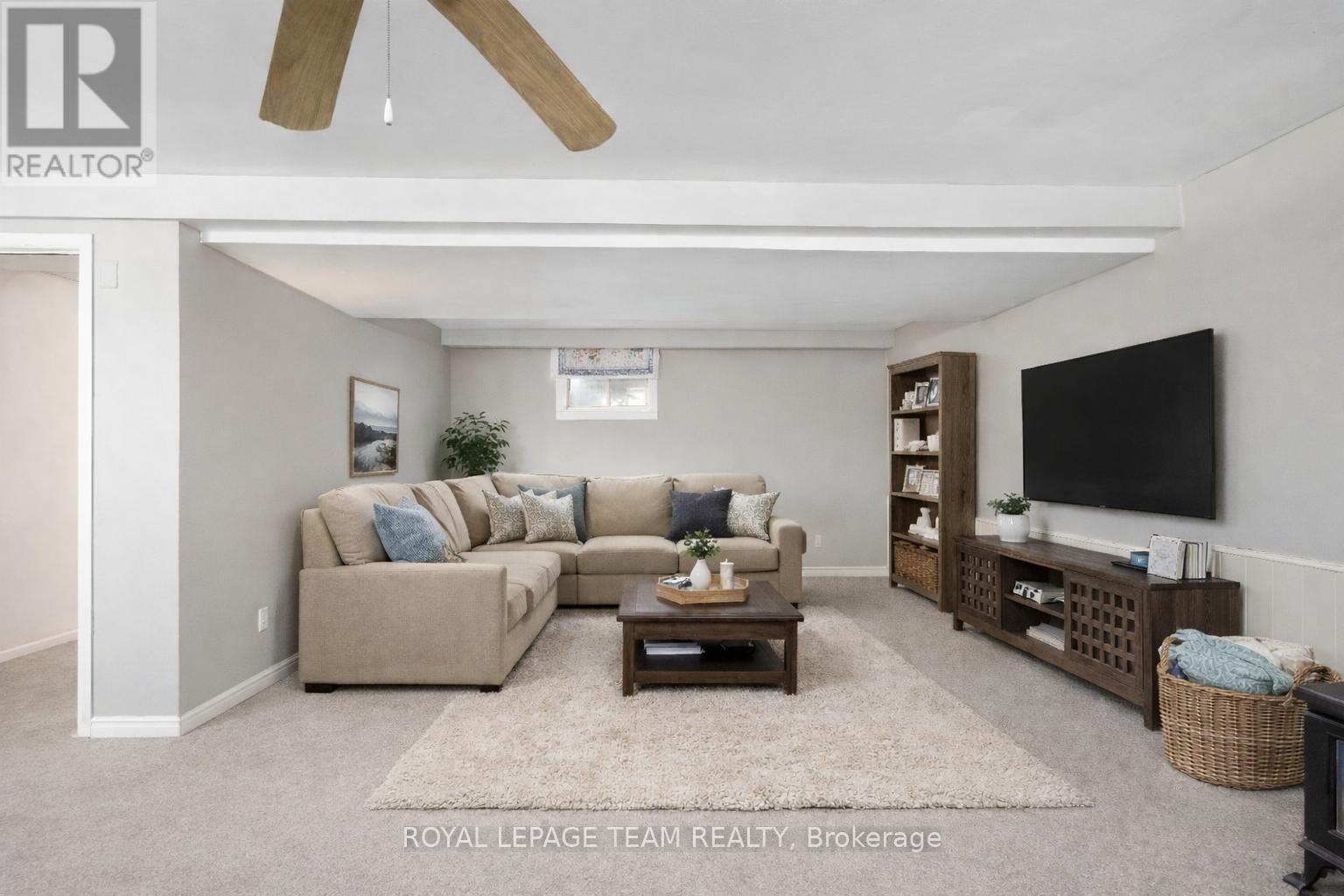 Virtually staged to show the rooms versatility. - 3314 County Road 12 Road, North Stormont, ON - Indoor Photo Showing Other Room