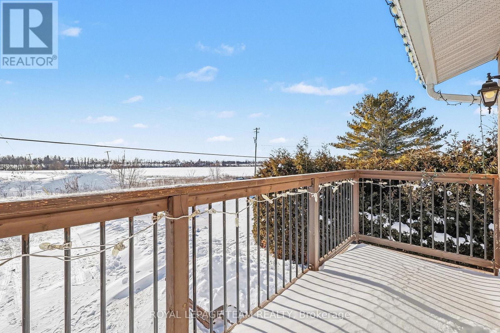 Balcony off the Primary Bedroom - 237 Queen West Street, North Dundas, ON - Outdoor With Balcony