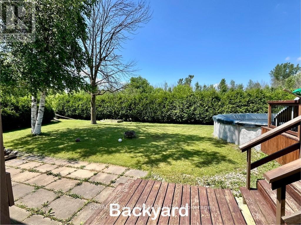 237 Queen West Street, North Dundas, ON - Outdoor With Above Ground Pool With Deck Patio Veranda