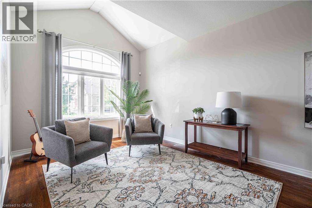 Soaring ceiling in this room - 51 Showcase Drive, Hamilton, ON - Indoor