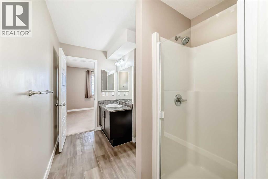 Ensuite Shower - 11302, 2781 Chinook Winds Drive Sw, Airdrie, AB - Indoor Photo Showing Bathroom