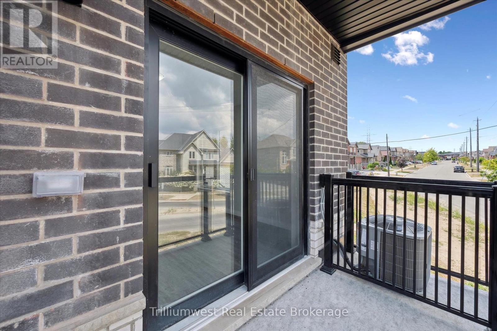 34 - 10 South Creek Drive, Kitchener, ON - Outdoor With Balcony