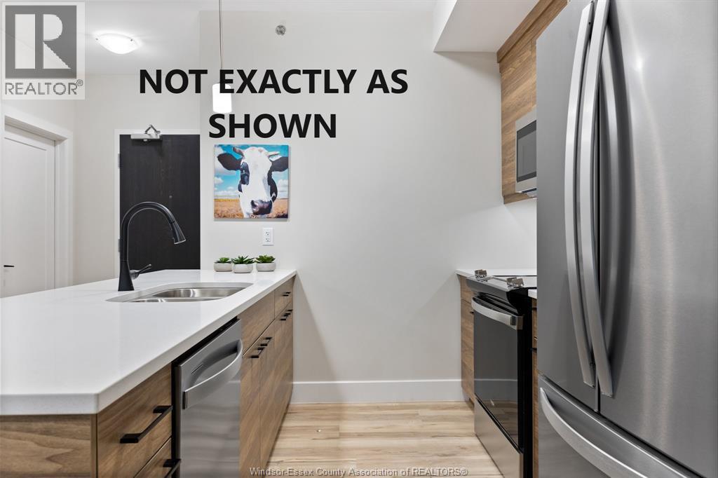 190 Main Street East Unit# 103, Kingsville, ON - Indoor Photo Showing Kitchen With Upgraded Kitchen