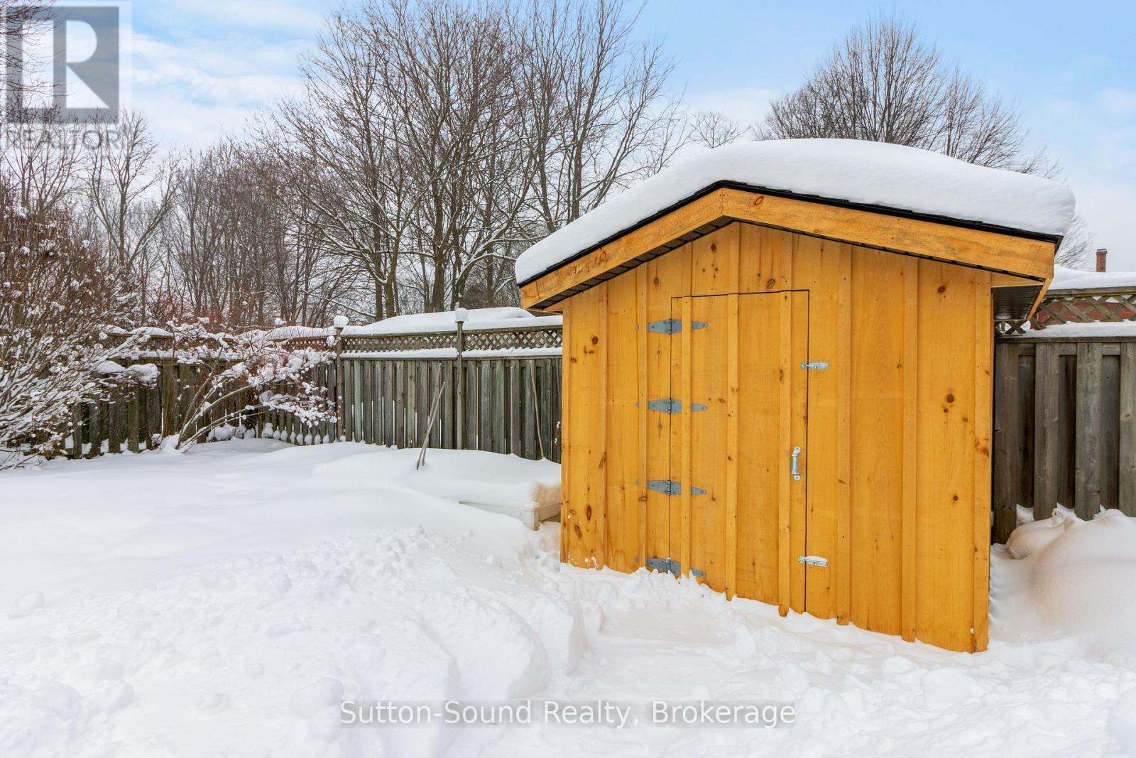 Shed new in 2025 - 269 6Th Street E, Owen Sound, ON - Outdoor