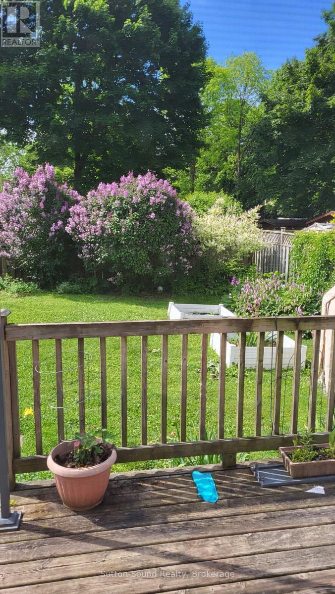 Backyard in the summer - 269 6Th Street E, Owen Sound, ON - Outdoor