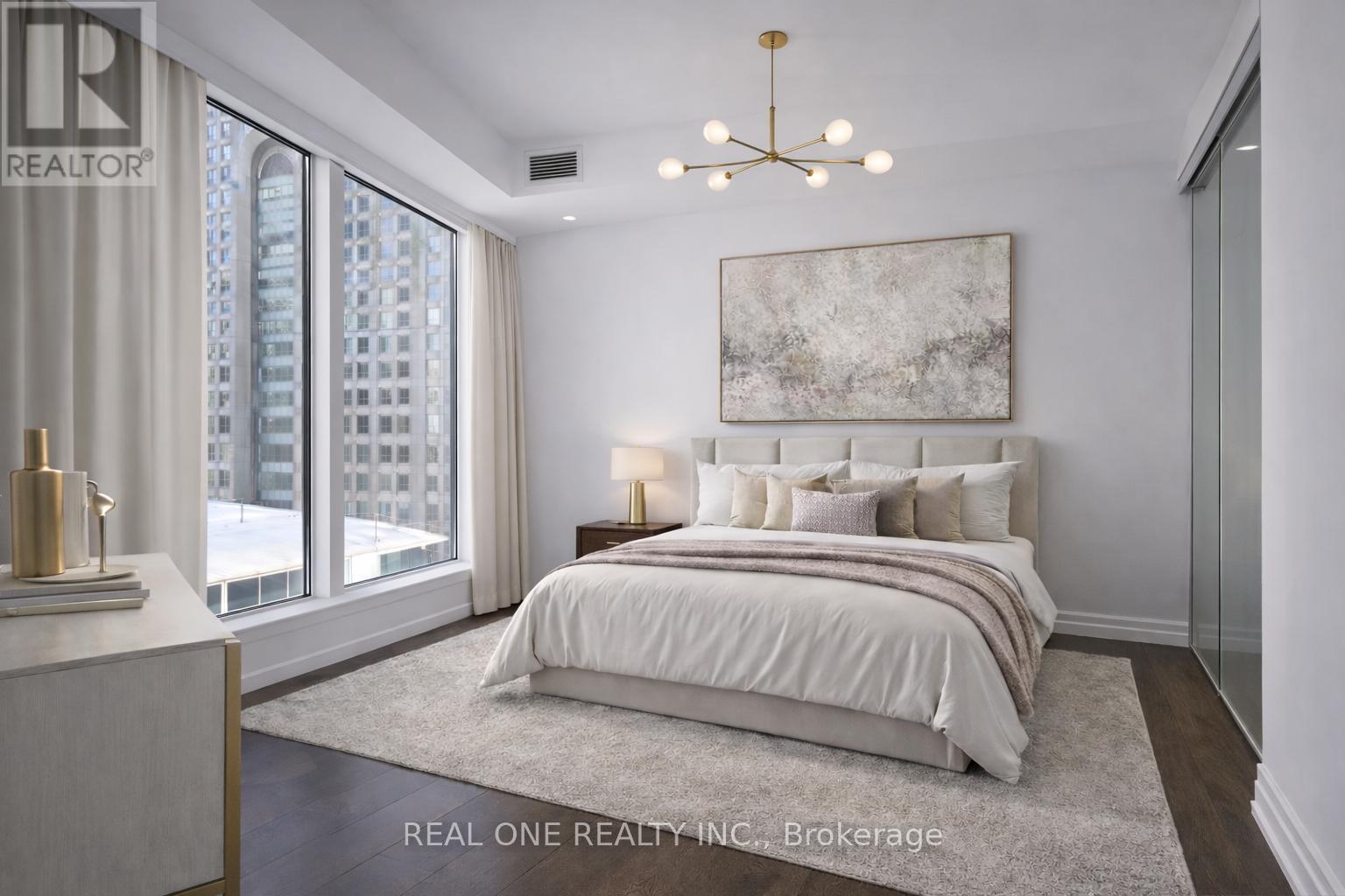 1107 - 8 The Esplanade Avenue, Toronto, ON - Indoor Photo Showing Bedroom