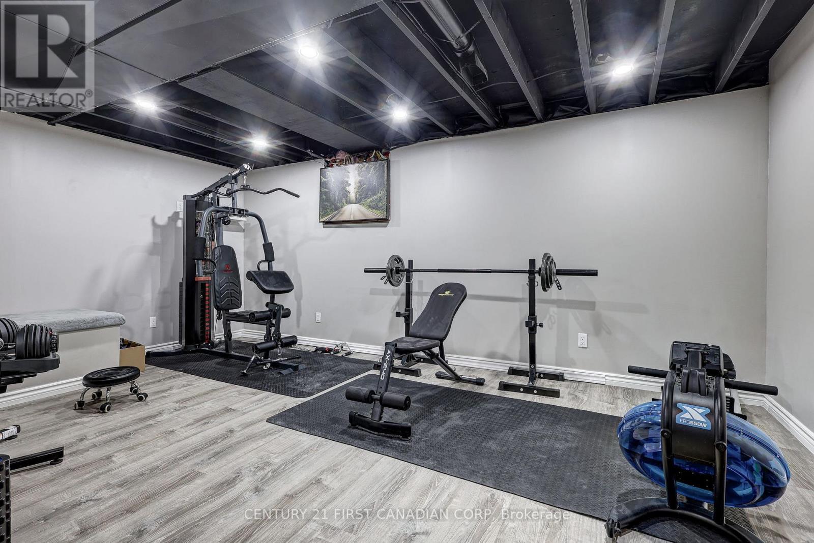 86 Patience Crescent, London South (South X), ON - Indoor Photo Showing Gym Room