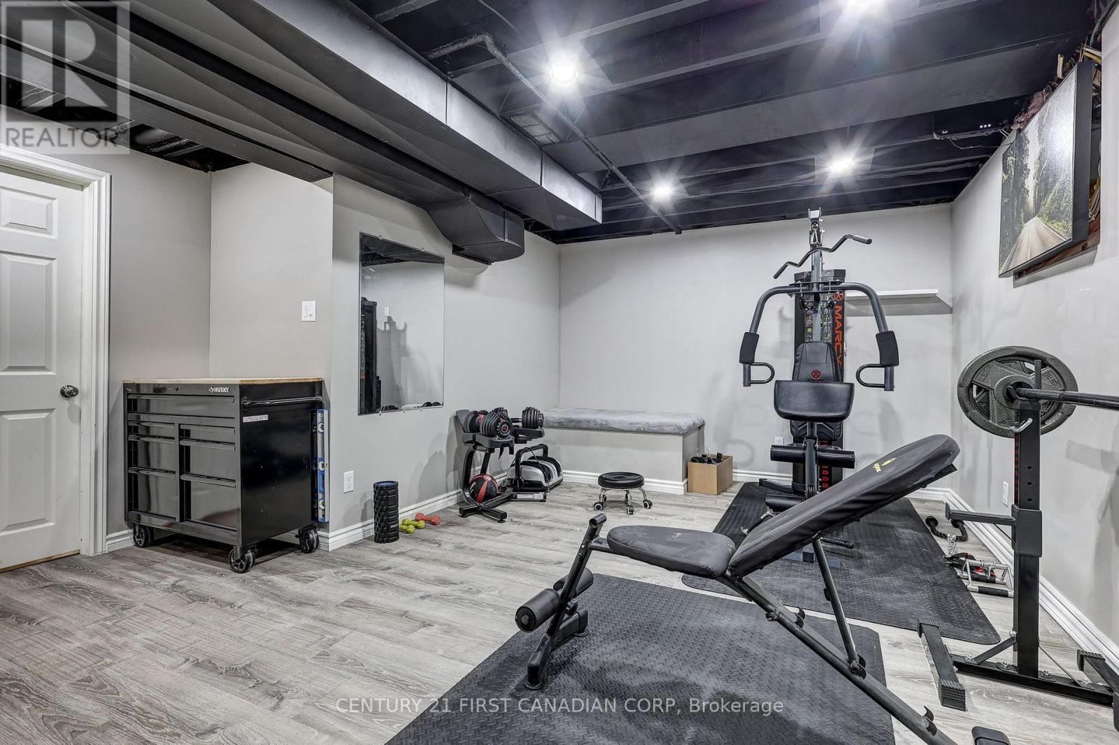 86 Patience Crescent, London South (South X), ON - Indoor Photo Showing Gym Room