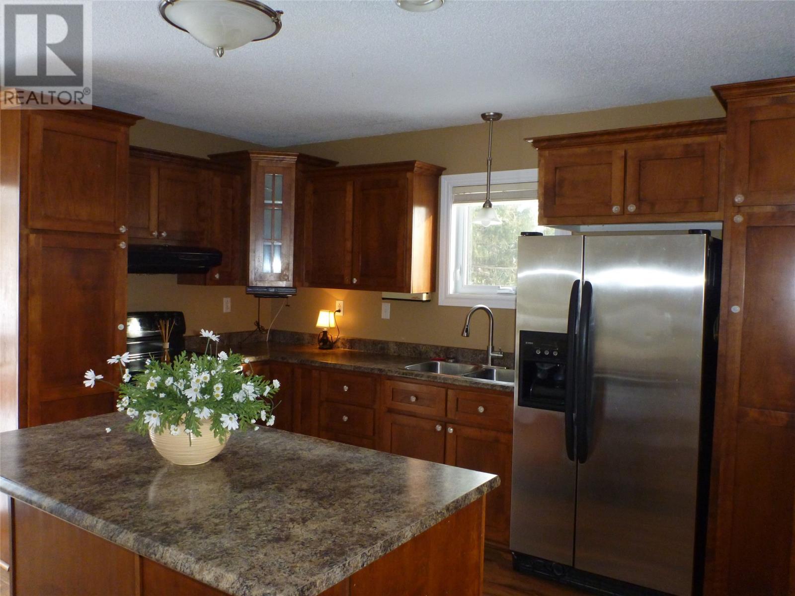 2 Simmons Place, Clarenville, NL - Indoor Photo Showing Kitchen With Double Sink