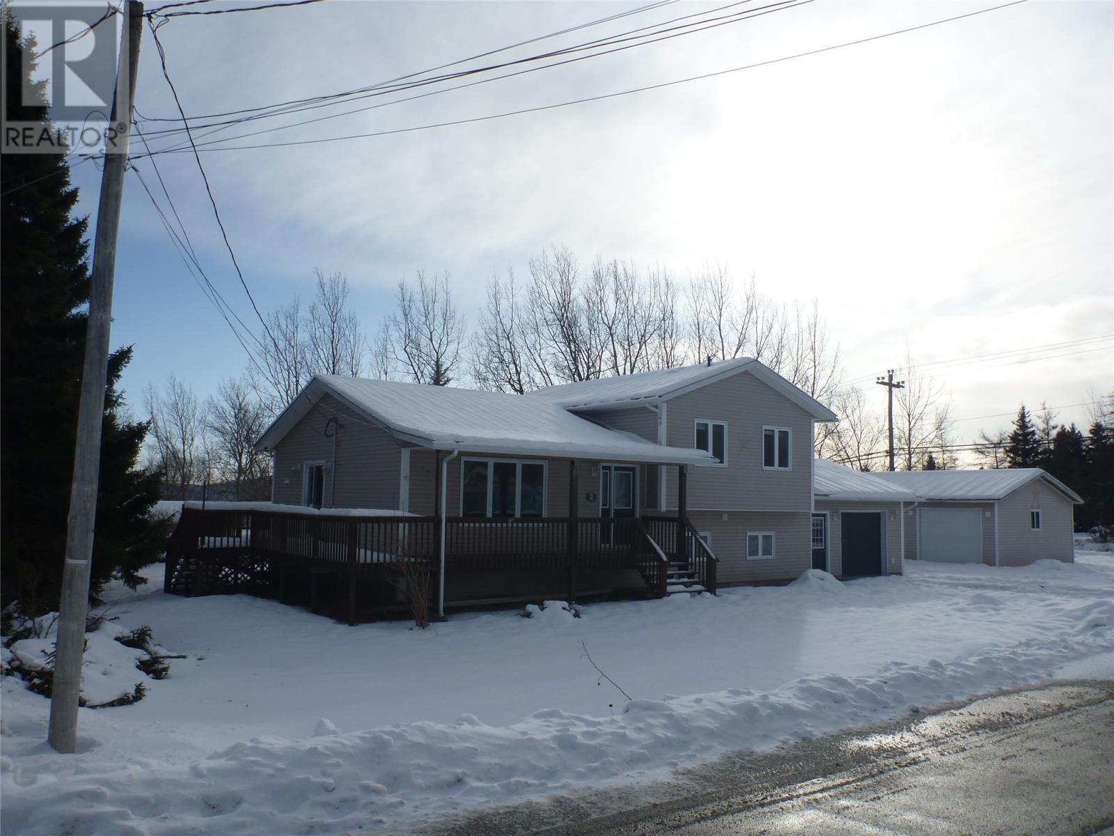 2 Simmons Place, Clarenville, NL - Outdoor With Deck Patio Veranda With Facade