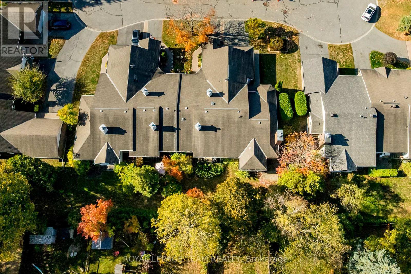 drone view - 14 - 27 Pine Needles Court, Ottawa, ON - Outdoor With View