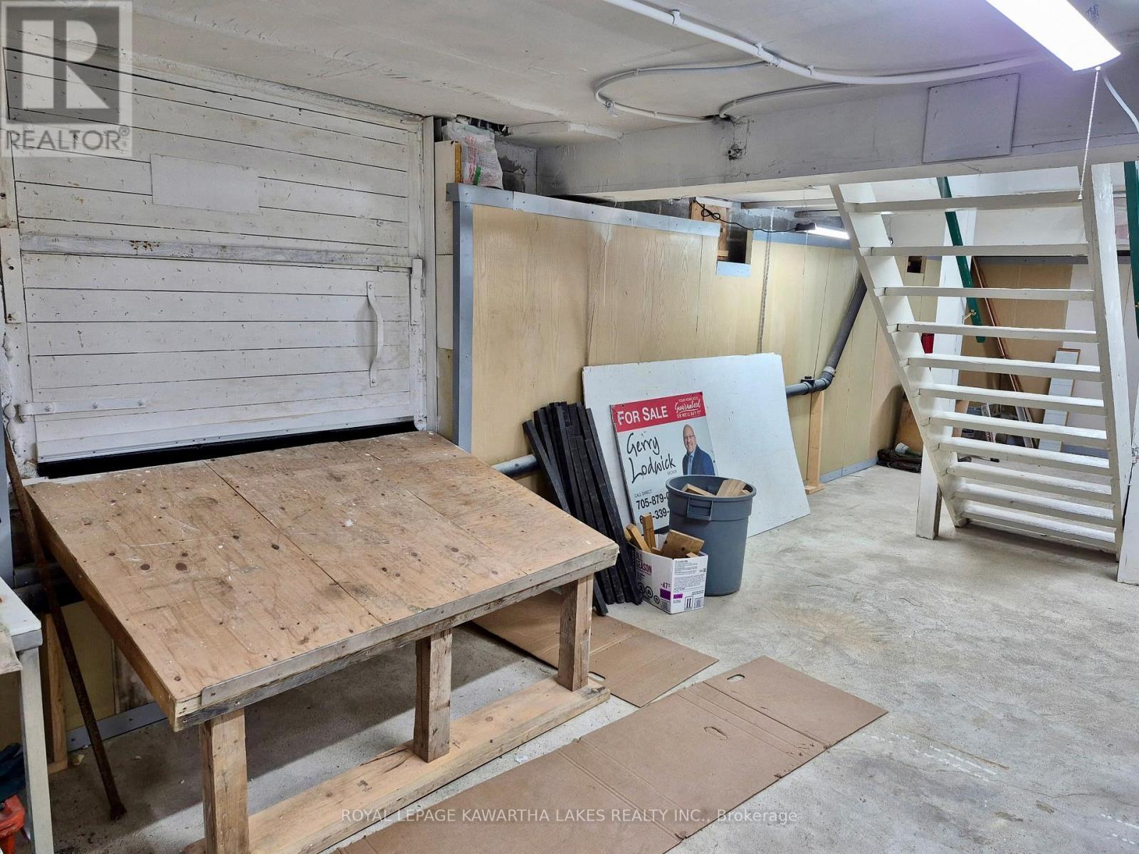 21 Ann Street, Brock (Cannington), ON - Indoor Photo Showing Garage