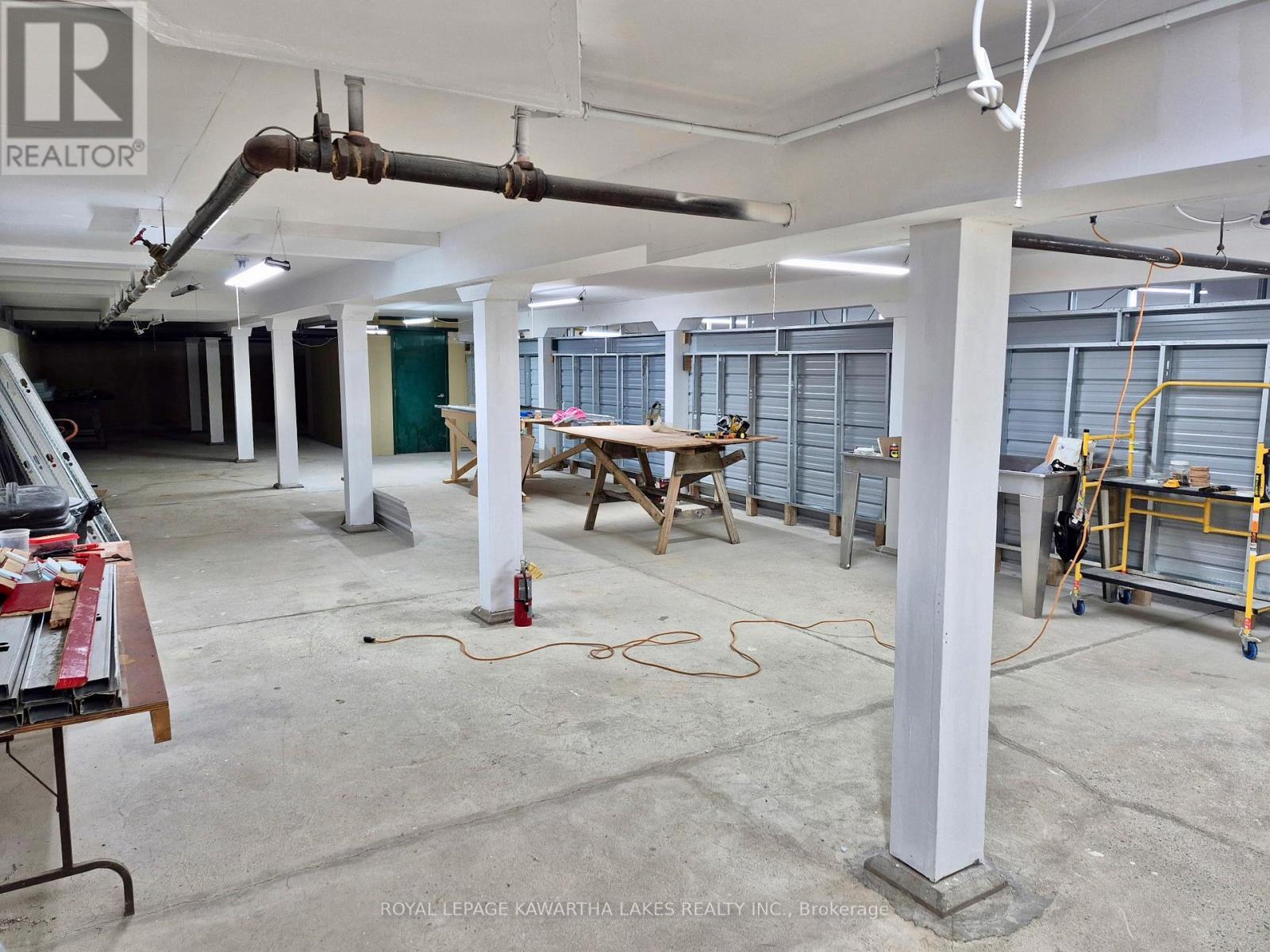 21 Ann Street, Brock (Cannington), ON - Indoor Photo Showing Garage