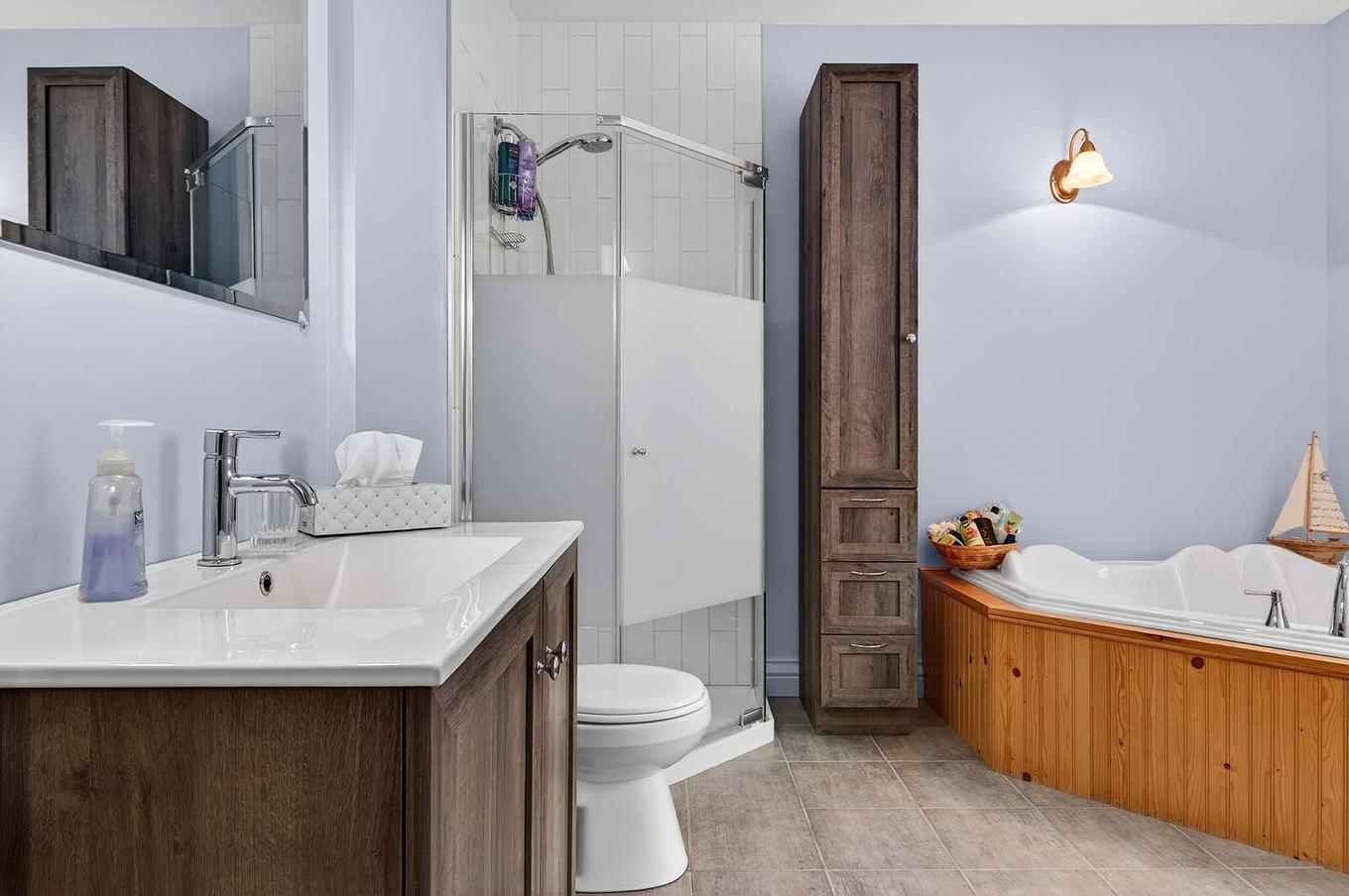 Bathroom - 221 Ch. Després, La Minerve, QC - Indoor Photo Showing Bathroom