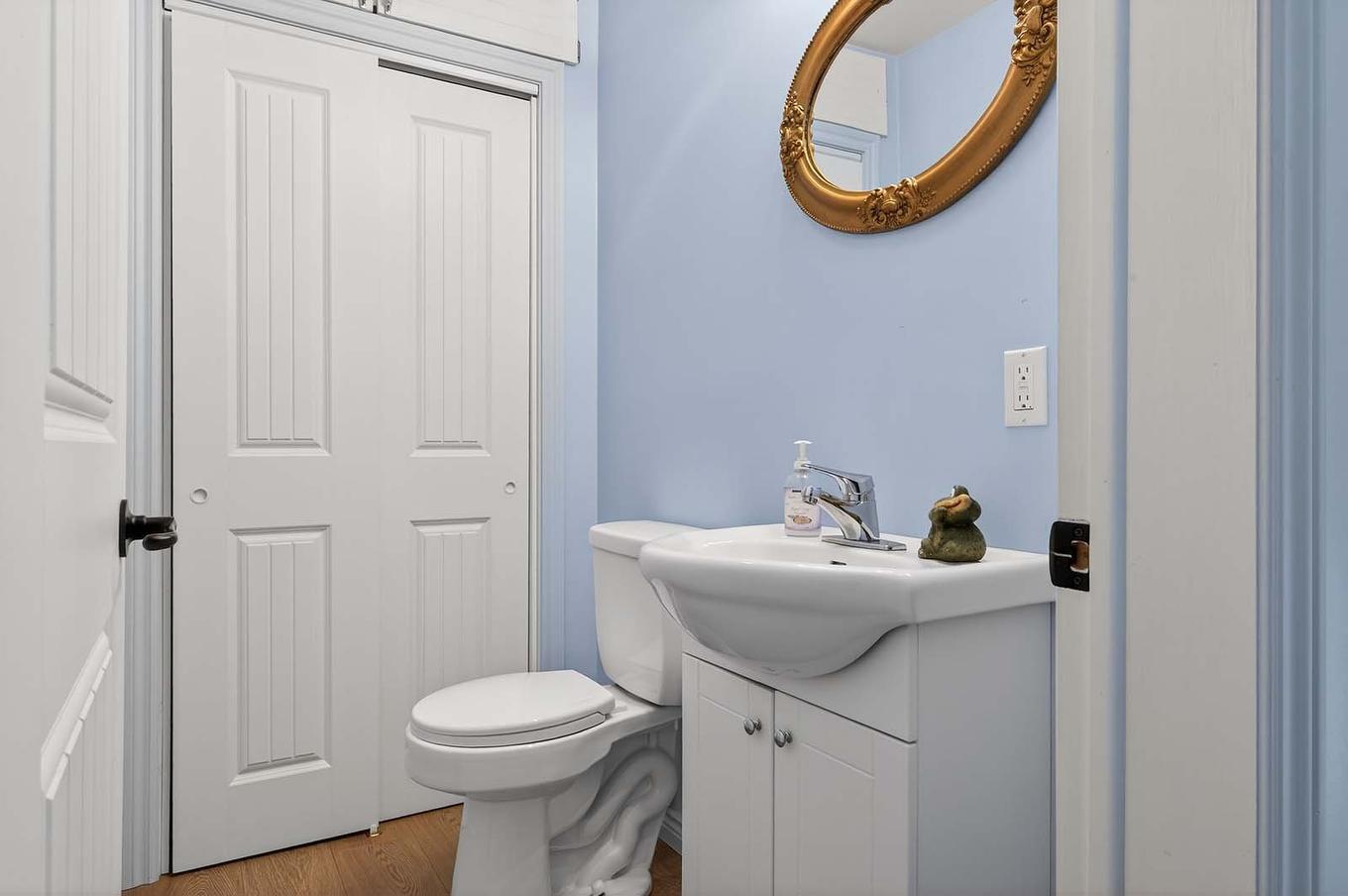 Powder room - 221 Ch. Després, La Minerve, QC - Indoor Photo Showing Bathroom