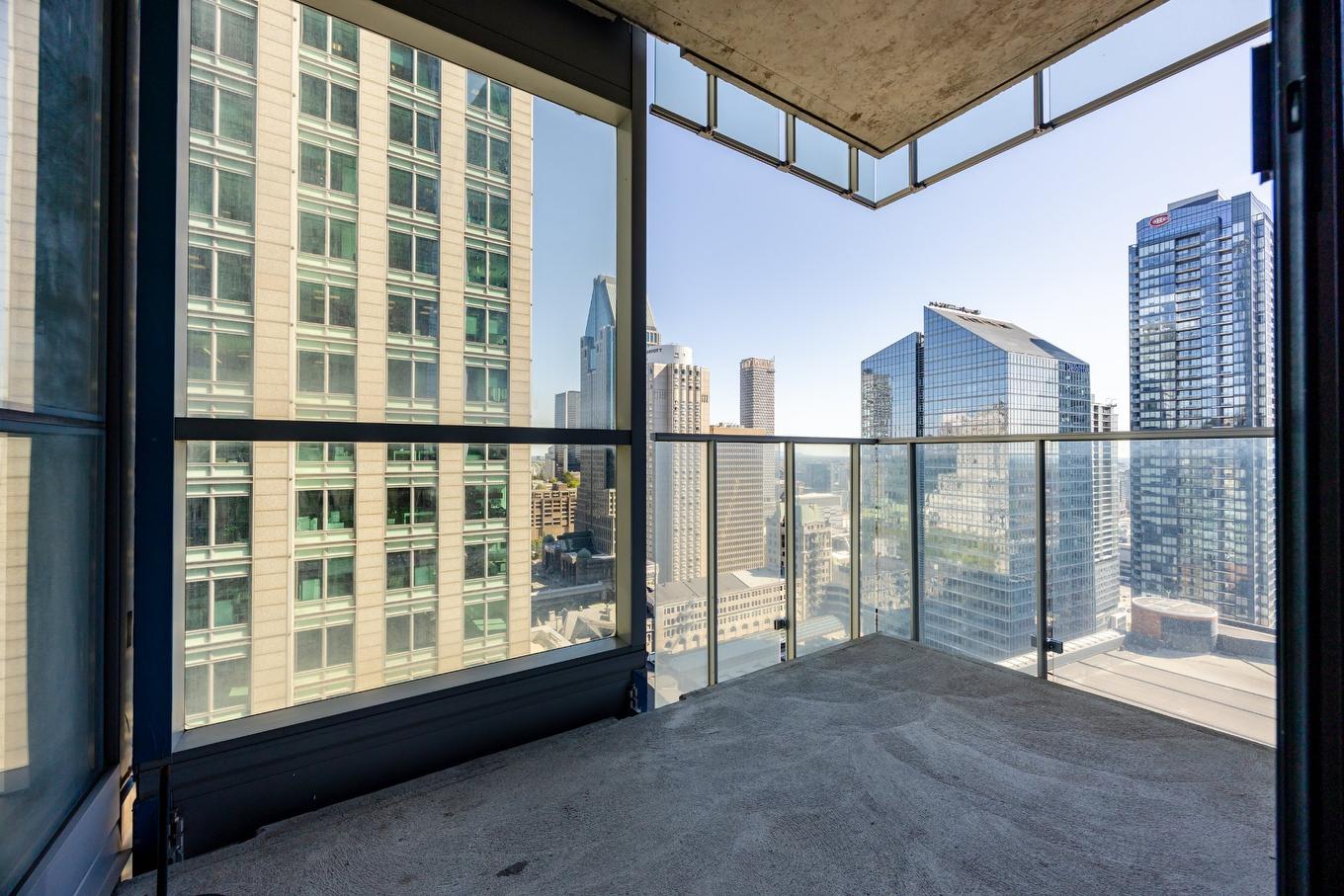 Balcon - 2210-1050 Rue Drummond, Montréal (Ville-Marie), QC - Outdoor With Balcony With Exterior