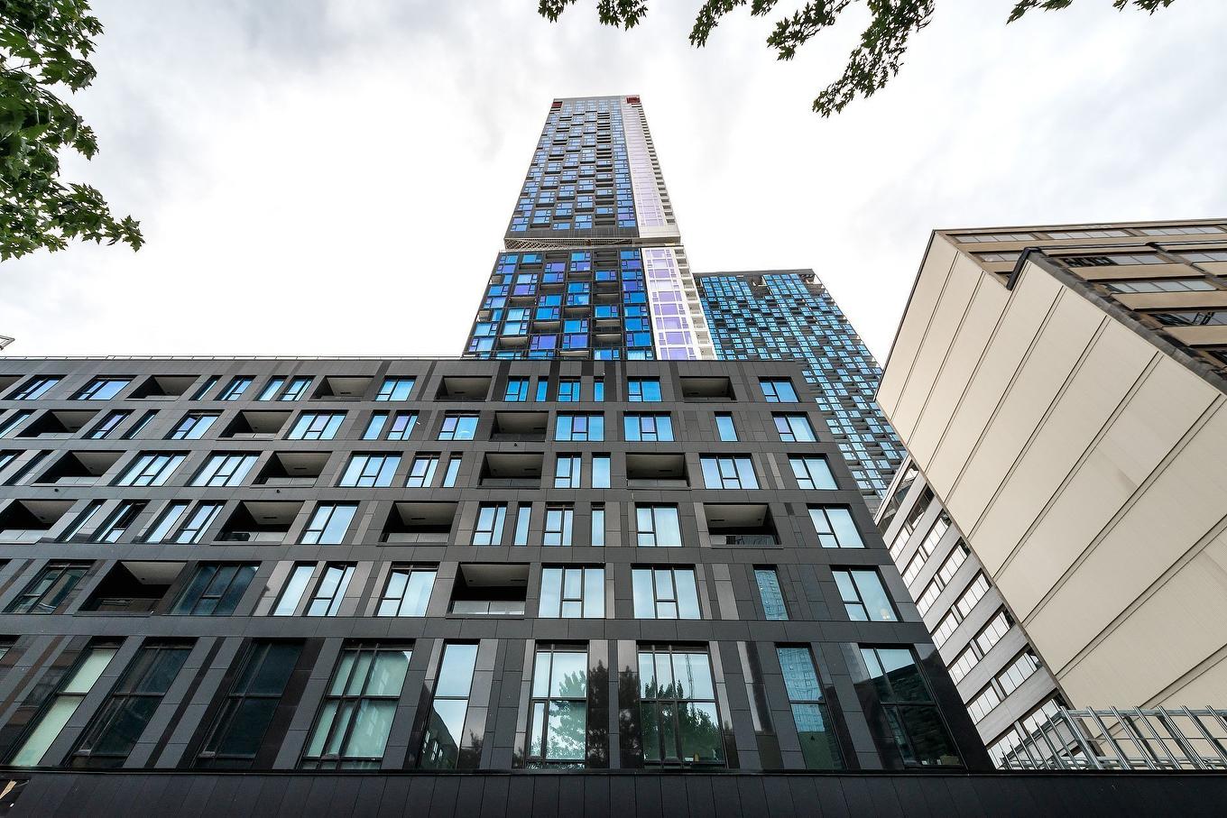 Façade - 3501-1245 Rue De Bleury, Montréal (Ville-Marie), QC - Outdoor With Facade