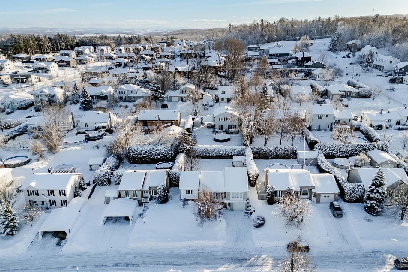 Aerial photo - 992 Rue Du Sieur-D'Iberville, Sherbrooke (Les Nations), QC - Outdoor With View