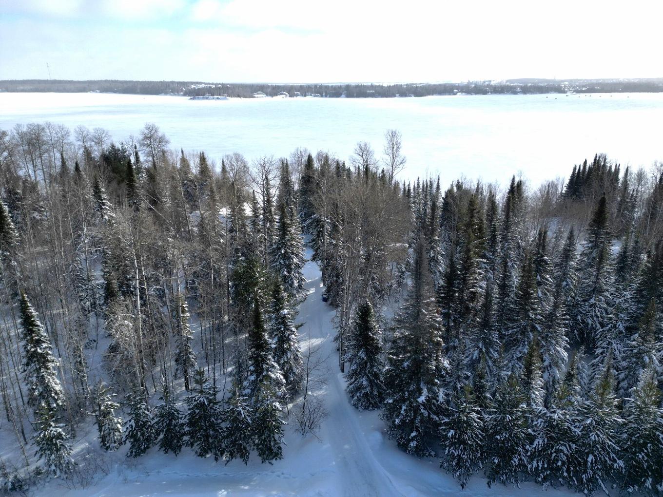 Photo aérienne - 157 Sent. Des Fougères, Val-D'Or, QC - Outdoor With Body Of Water With View