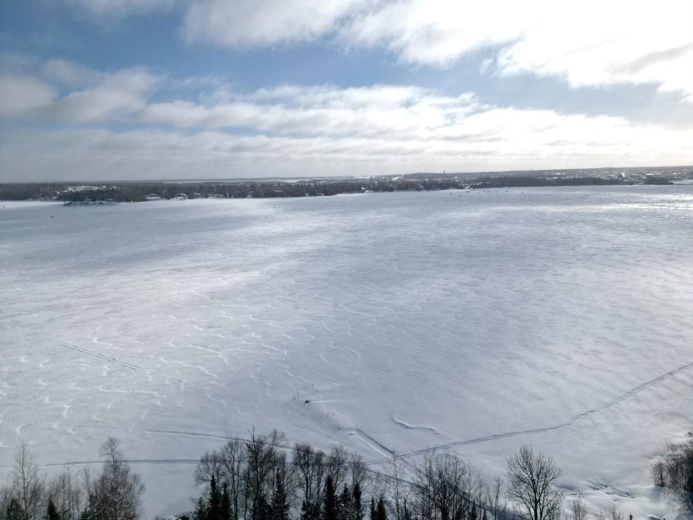 Photo aérienne - 157 Sent. Des Fougères, Val-D'Or, QC - Outdoor With Body Of Water With View